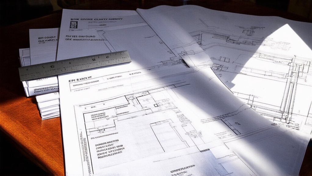 building codes and permits drywall work