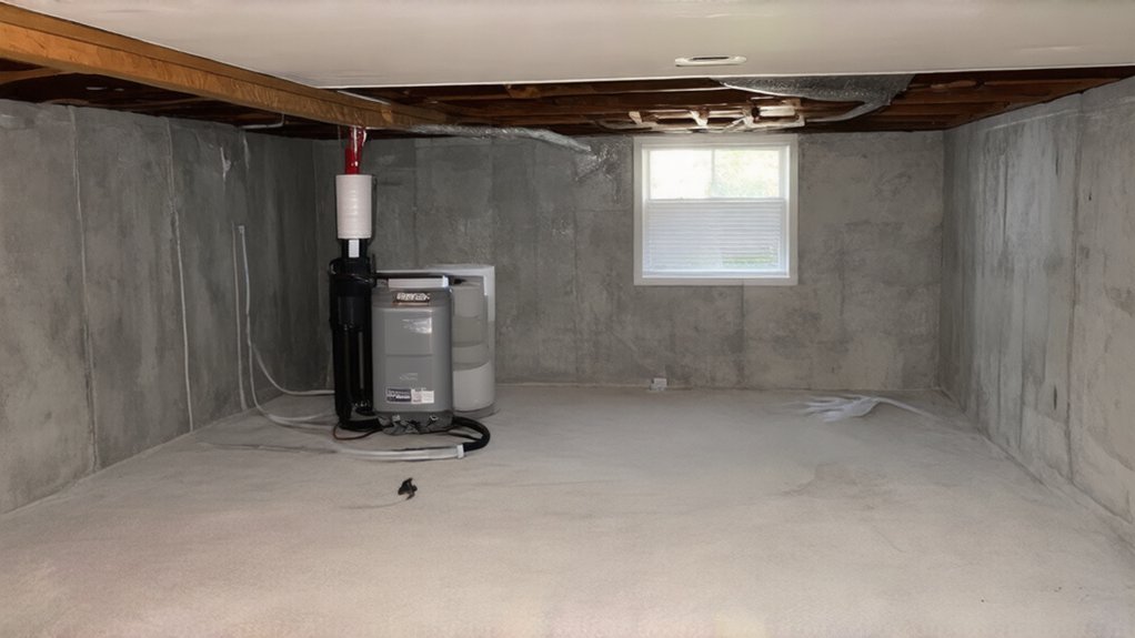 dry walls mold free basement finishing